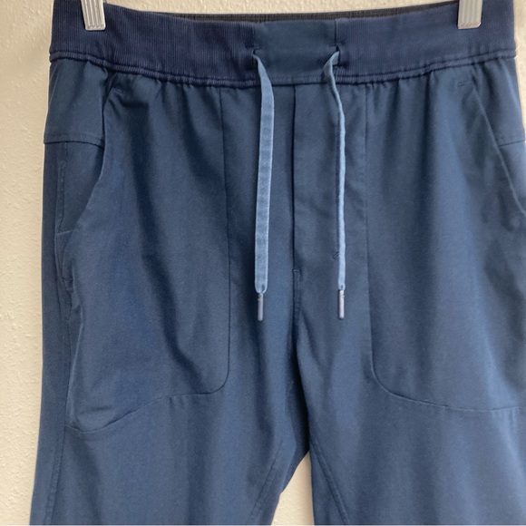 lululemon atlética Men’s Sweatpants Sz M Navy Comfort - Picture 2 of 13